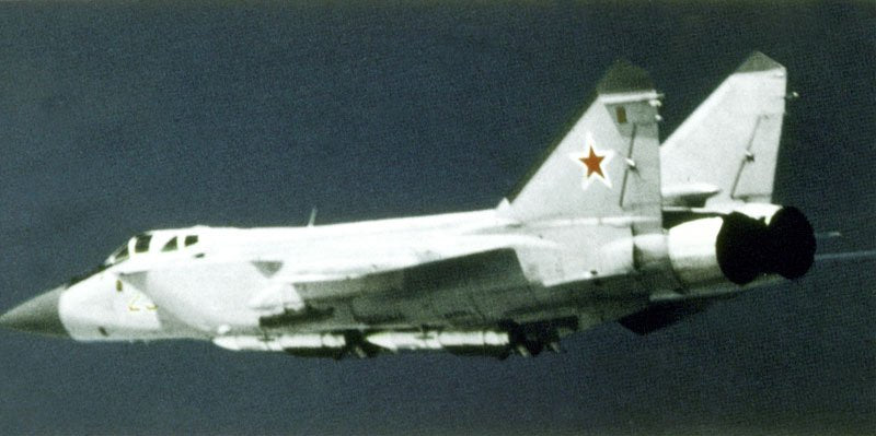Mikoyan Mig31 Foxhound 4 A4 Photo Print