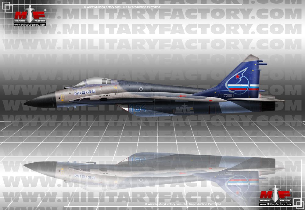 Mikoyangurevich Mig35 Fulcrum A4 Photo Print