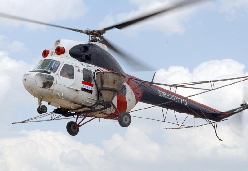 Mil Mi2 Hoplite Helicopter A4 Photo Print