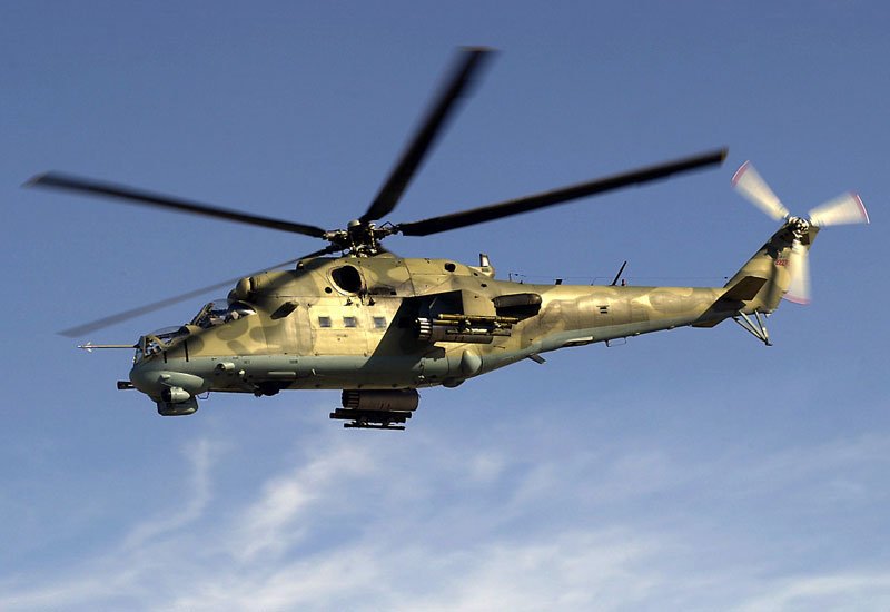 Mil Mi24 Hind 21 A4 Photo Print