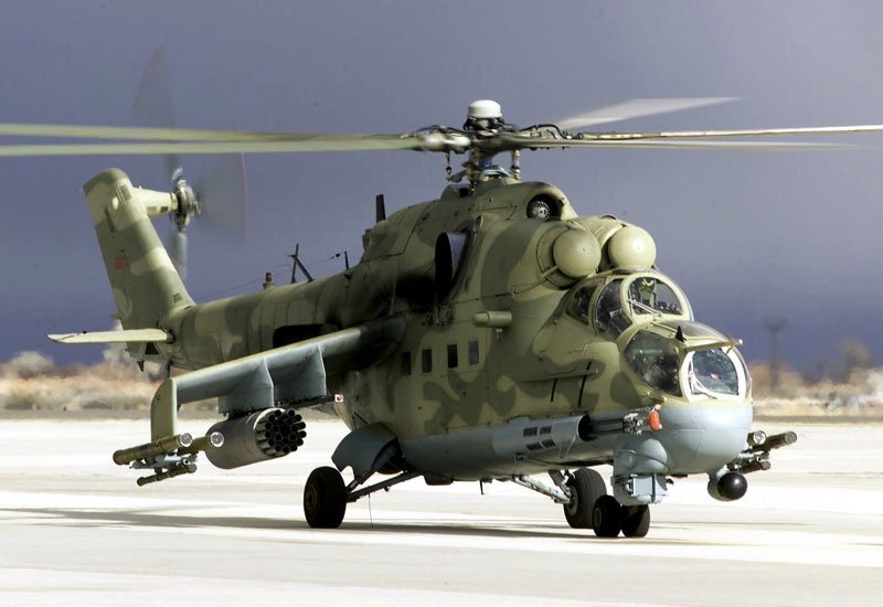 Mil Mi24 Hind 27 A4 Photo Print