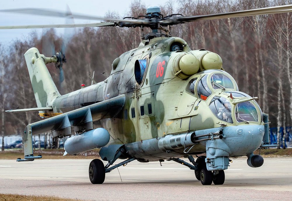 Mil Mi24 Hind 31 A4 Photo Print