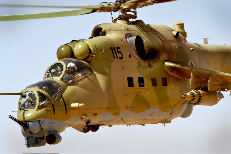 Mil Mi24 Hind 7 A4 Photo Print
