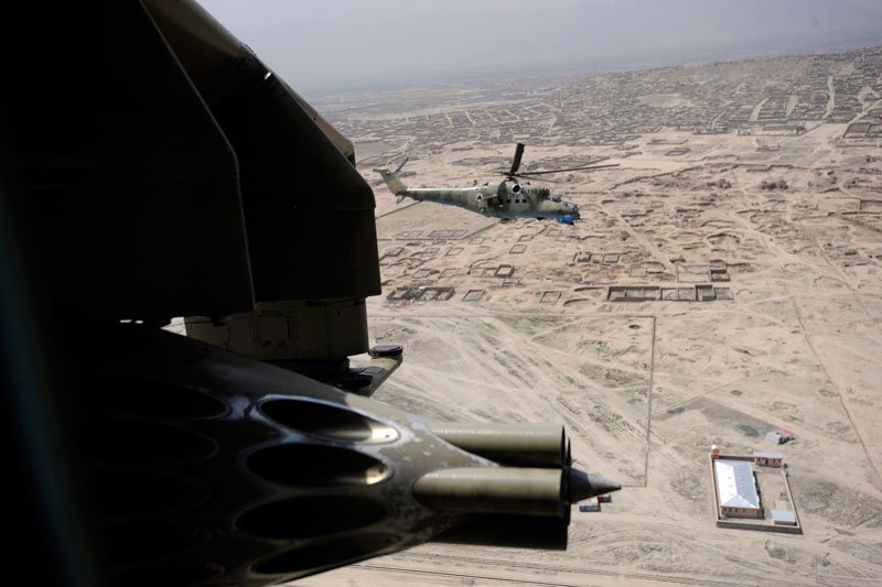 Mil Mi24 Hind 9 A4 Photo Print