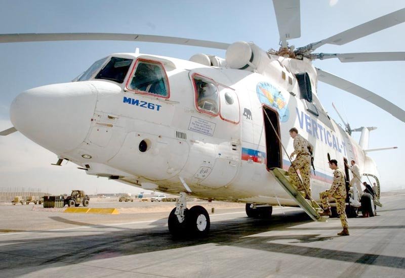 Mil Mi26 Halo Heavy Lift Transport Helicopter Russia A4 Photo Print