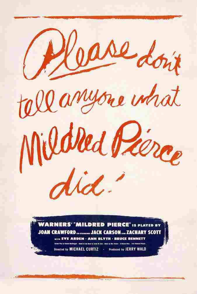 Mildred Pierce 04  film star poster A4 Photo Print