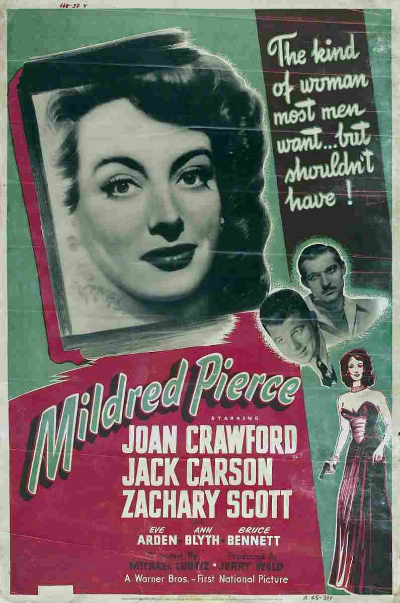 Mildred Pierce 05  film star poster A4 Photo Print