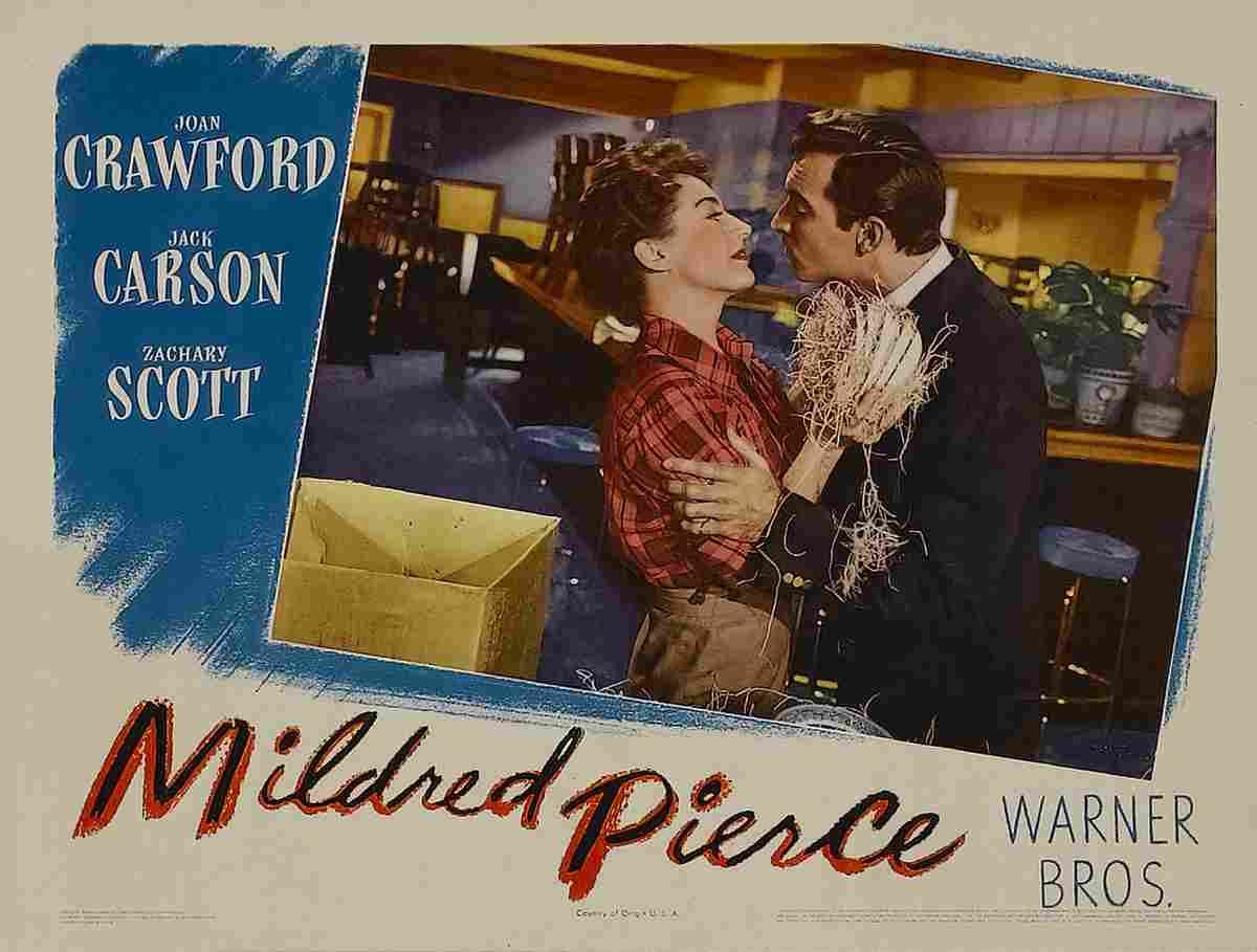 Mildred Pierce 08  film star poster A4 Photo Print