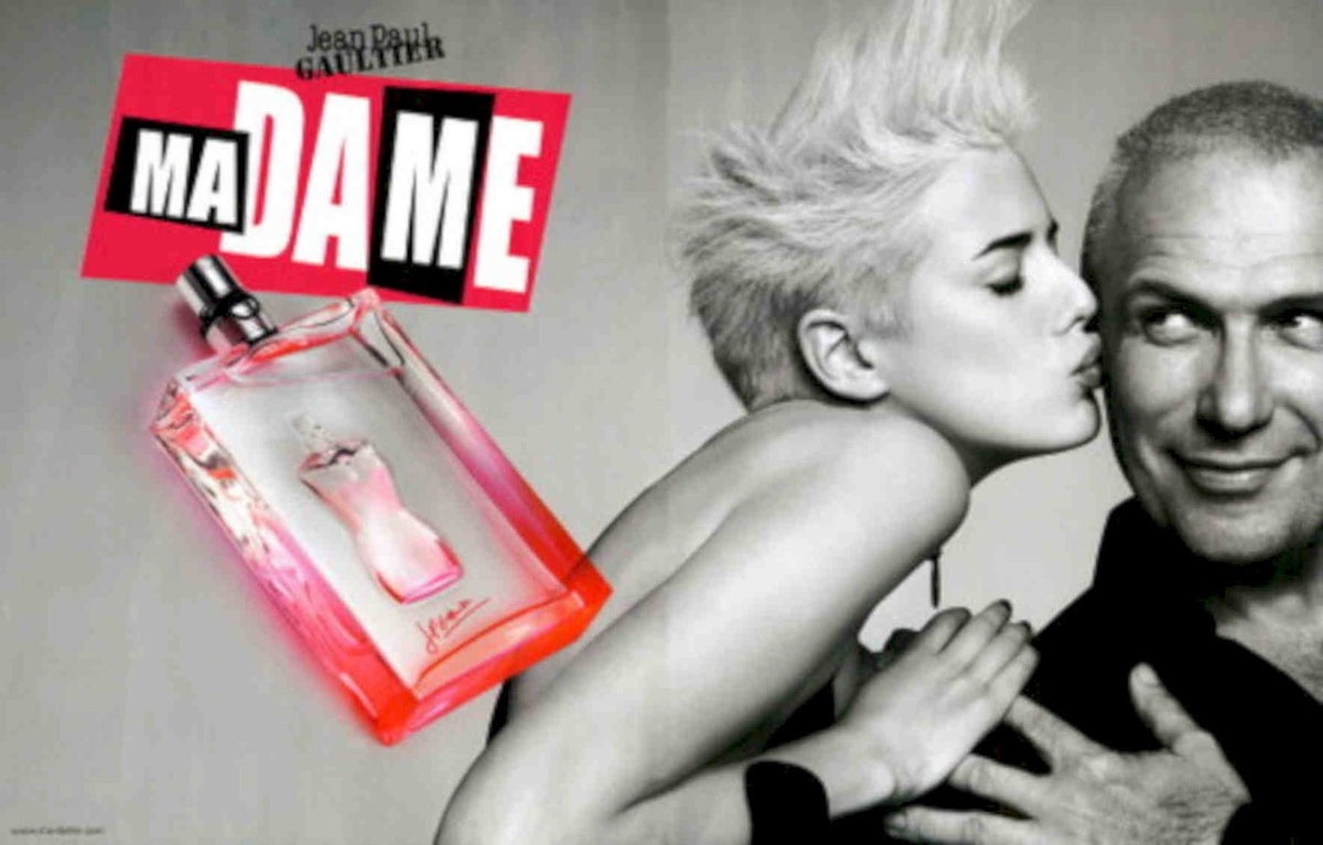 Miley Gaultier Madame Vintage Retro Advert Poster A4 Photo Print