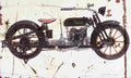 Militaire 1915 Aged Vintage A4 Photo Print