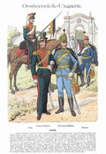 Military Uniforms 1021 Vintage War A4 Photo Print