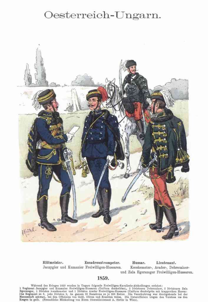 Military Uniforms 1030 Vintage War A4 Photo Print