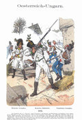 Military Uniforms 1040 Vintage War A4 Photo Print