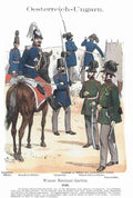 Military Uniforms 1041 Vintage War A4 Photo Print