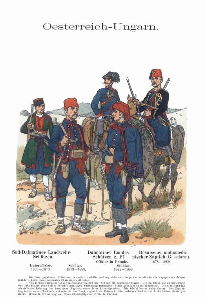 Military Uniforms 1053 Vintage War A4 Photo Print