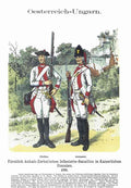 Military Uniforms 1058 Vintage War A4 Photo Print