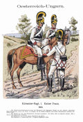 Military Uniforms 1082 Vintage War A4 Photo Print