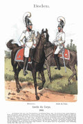 Military Uniforms 1098 Vintage War A4 Photo Print