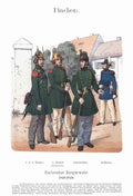 Military Uniforms 1102 Vintage War A4 Photo Print