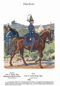 Military Uniforms 1106 Vintage War A4 Photo Print