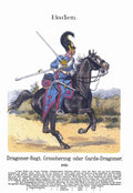 Military Uniforms 1110 Vintage War A4 Photo Print