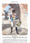Military Uniforms 1121 Vintage War A4 Photo Print