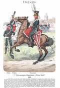 Military Uniforms 1128 Vintage War A4 Photo Print