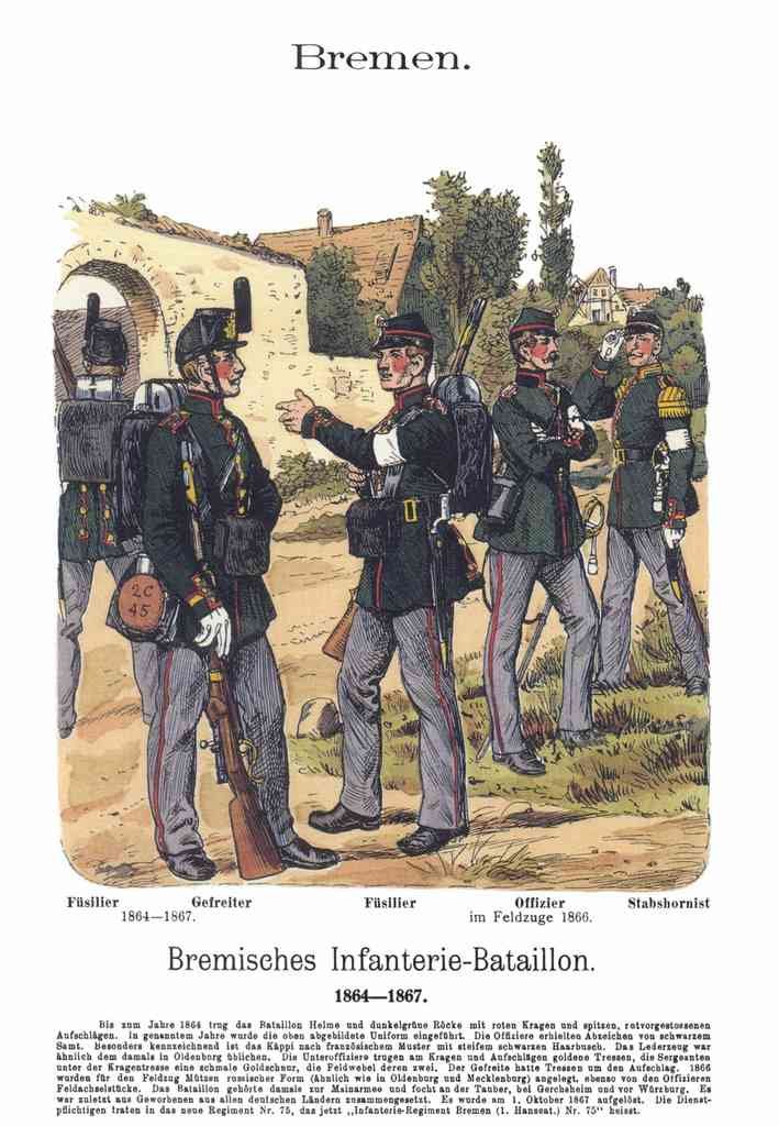 Military Uniforms 1173 Vintage War A4 Photo Print
