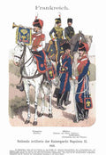 Military Uniforms 2047 Vintage War A4 Photo Print