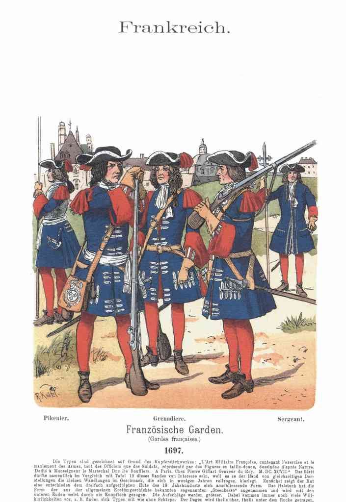 Military Uniforms 2052 Vintage War A4 Photo Print