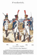 Military Uniforms 2061 Vintage War A4 Photo Print