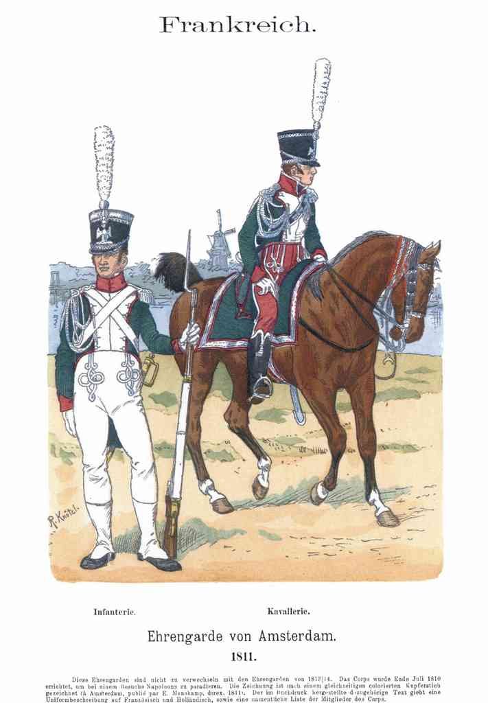 Military Uniforms 2065 Vintage War A4 Photo Print