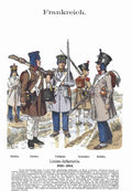 Military Uniforms 2086 Vintage War A4 Photo Print