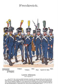 Military Uniforms 2090 Vintage War A4 Photo Print