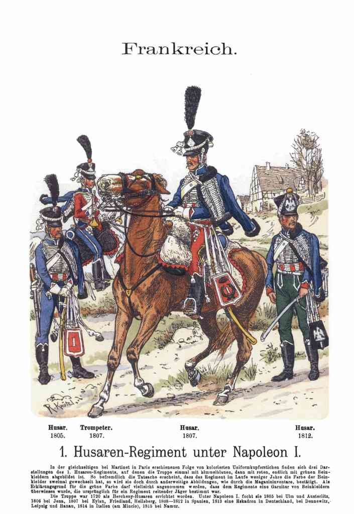 Military Uniforms 2117 Vintage War A4 Photo Print