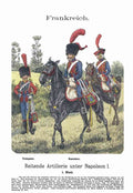 Military Uniforms 2123 Vintage War A4 Photo Print