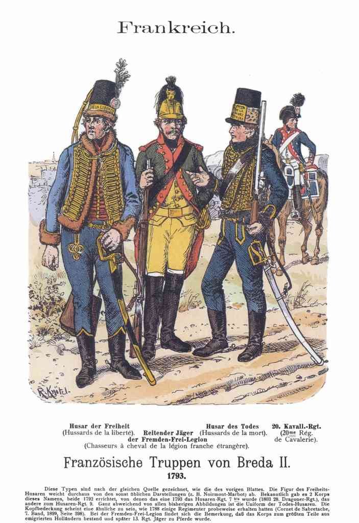 Military Uniforms 2135 Vintage War A4 Photo Print