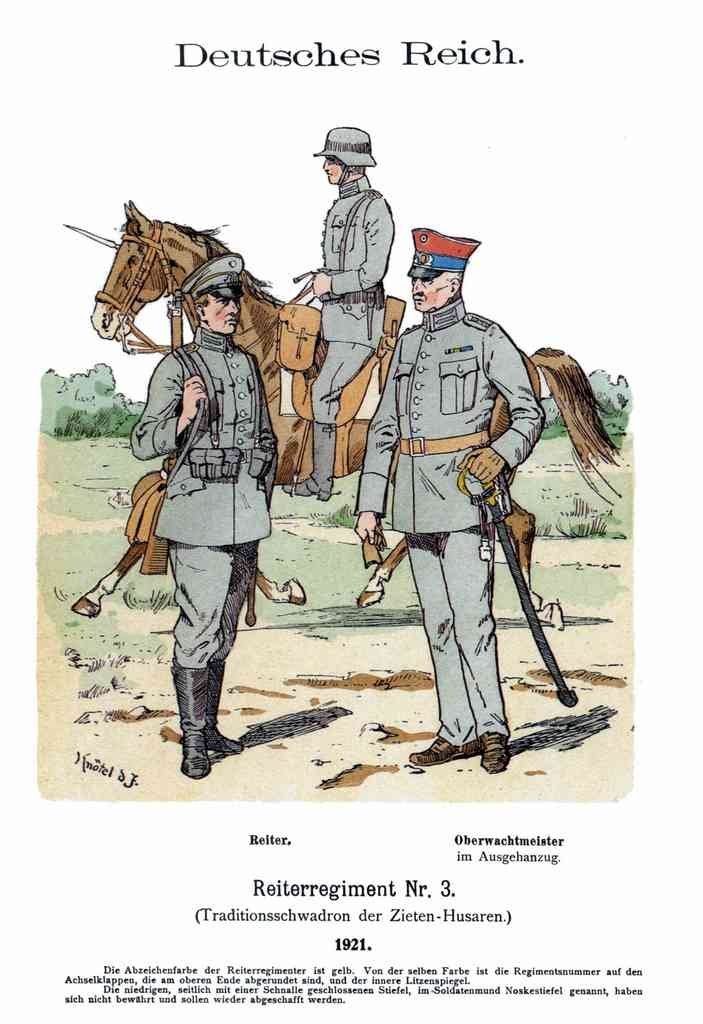 Military Uniforms 2159 Vintage War A4 Photo Print