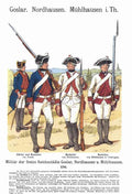 Military Uniforms 2162 Vintage War A4 Photo Print