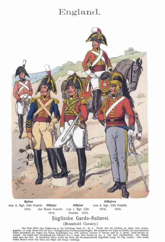 Military Uniforms 2175 Vintage War A4 Photo Print