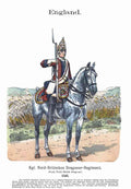 Military Uniforms 2186 Vintage War A4 Photo Print