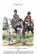 Military Uniforms 2188 Vintage War A4 Photo Print