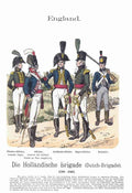 Military Uniforms 2194 Vintage War A4 Photo Print