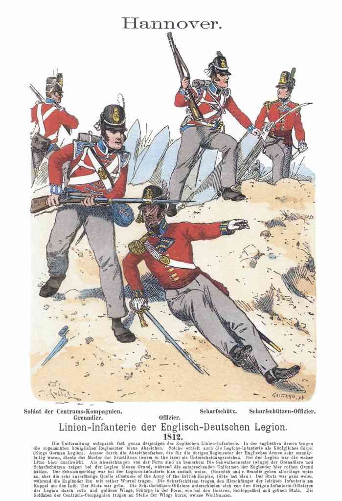 Military Uniforms 3018 Vintage War A4 Photo Print