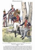 Military Uniforms 3019 Vintage War A4 Photo Print