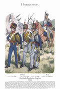 Military Uniforms 3020 Vintage War A4 Photo Print