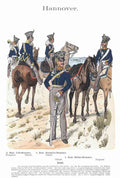 Military Uniforms 3034 Vintage War A4 Photo Print