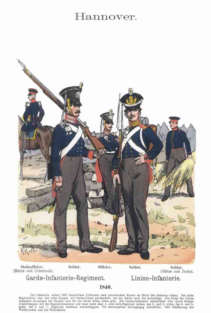 Military Uniforms 3035 Vintage War A4 Photo Print