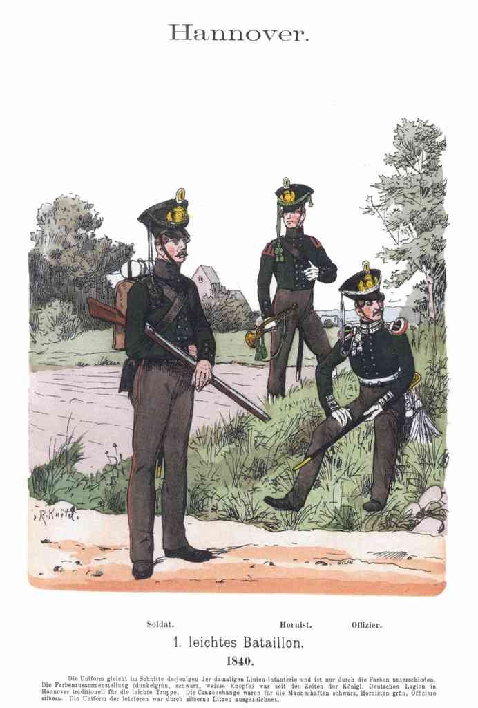 Military Uniforms 3036 Vintage War A4 Photo Print