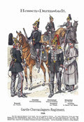 Military Uniforms 3111 Vintage War A4 Photo Print